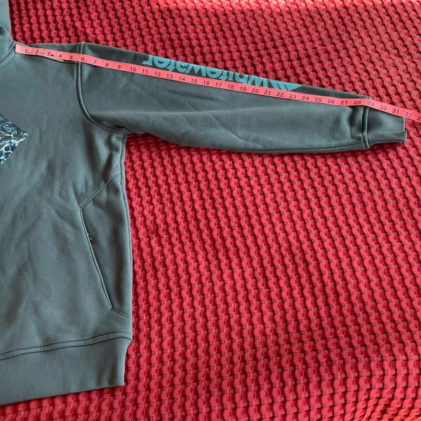 Whitewater Buoy HD Fishing Hoodie Men’s M Breaker Blue Water Resistant NWT - Image 9