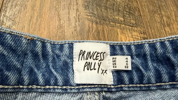 Princess Polly Denim Shorts, Blue, Women’s Size 0 - Image 3