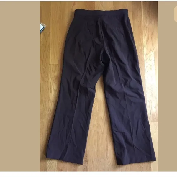 Coldwater Creek Petite Brown Dress Pants 4P - Image 3