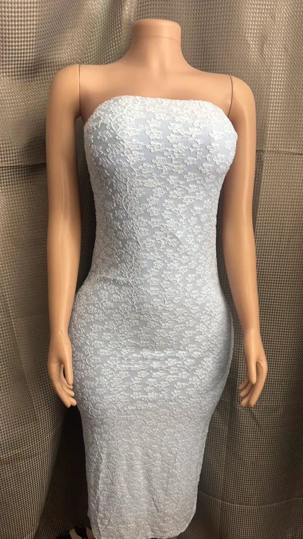 New size small beautiful blue dress - Image 3