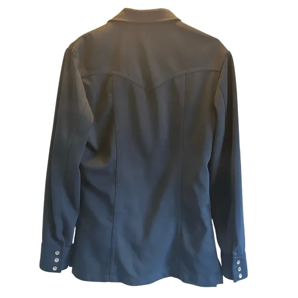 Lee vintage blue pearl snap coat Large classic - Image 3