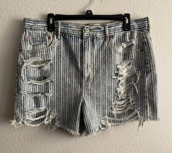 American Eagle Outfitters 90’s boyfriend shorts 16🆕 - Image 4