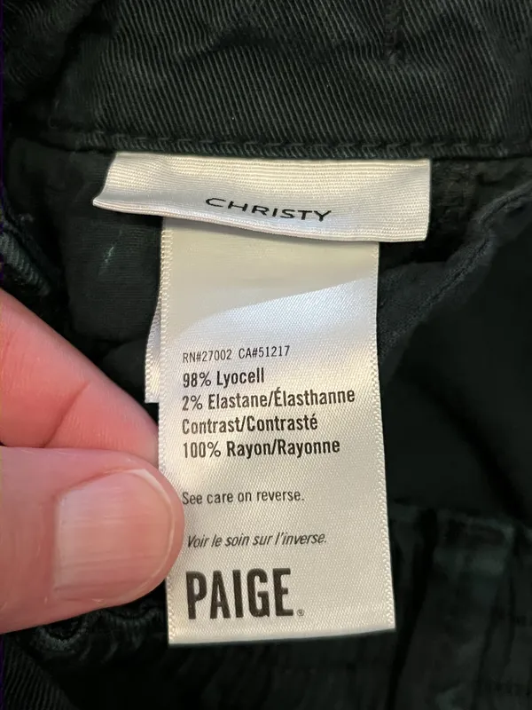 Paige Christy Pants Womens 27 Blue Jogger Elastic Drawstring Waist Stripe - Image 9