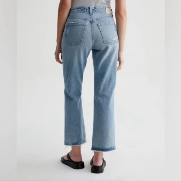 AG Adriano Goldschmied NWT Kinsley Up Idyllic Destructed Jeans Sz 28‎ $225 - Image 2