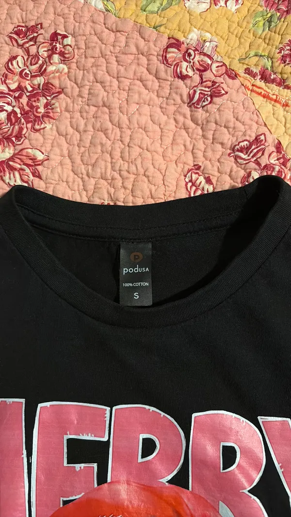 Christmas Tshirt Black - Image 2