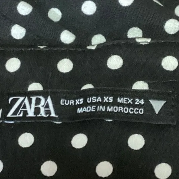 Zara Black Polka Dot Sleeveless Sweetheart Neck Playsuit Jumpsuit Romper XS - Image 6