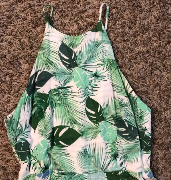 DO+BE leaf floral romper - Image 6