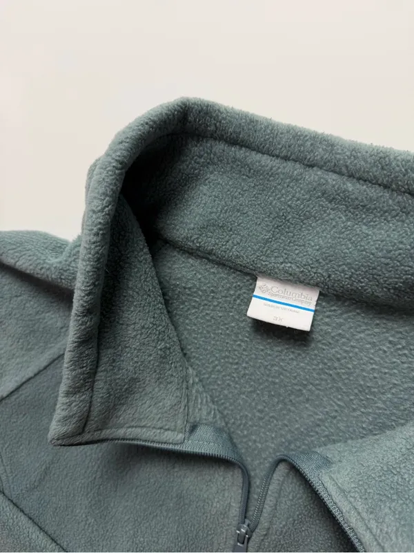 Columbia Solid Fleece Full-Zip Jacket w/ Pockets, Size 3X - Image 6