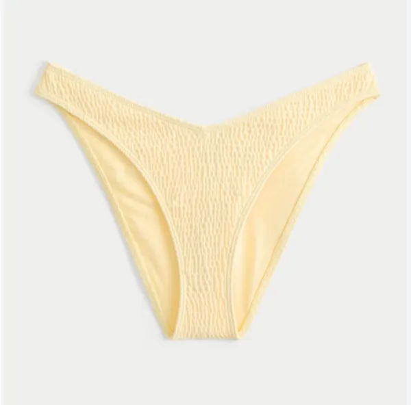 Hollister Smocked Cheeky Bikini Bottom - Image 4