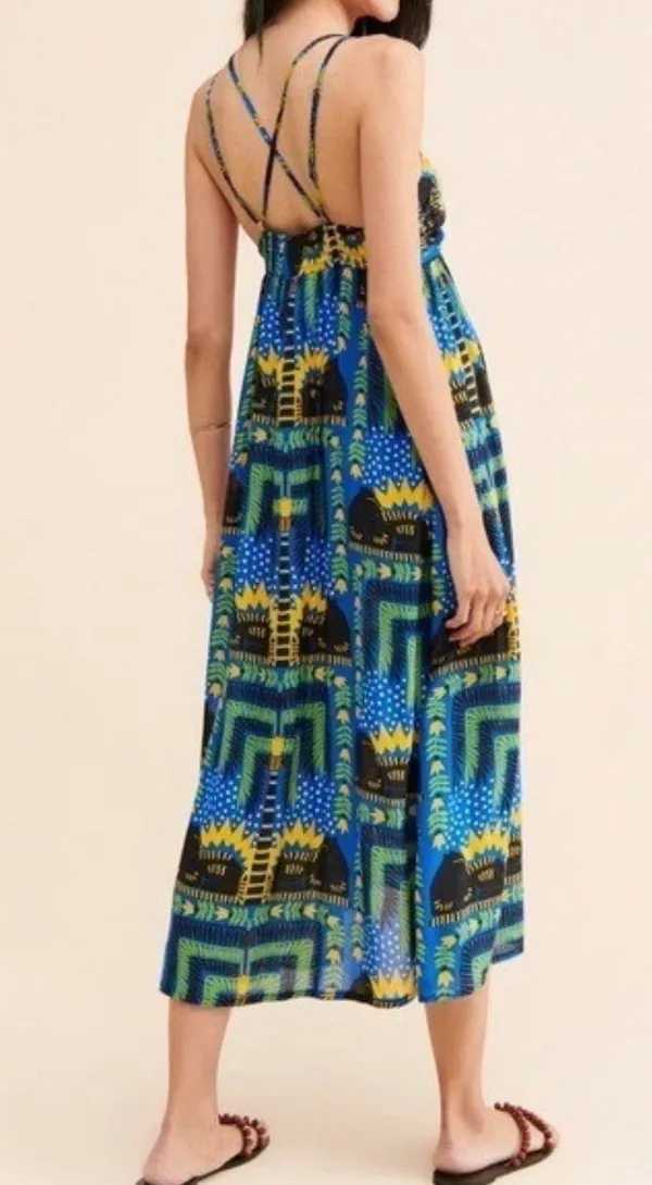 Joao Anthropologie Incerti Strappy Bandeau Dress M - Image 5