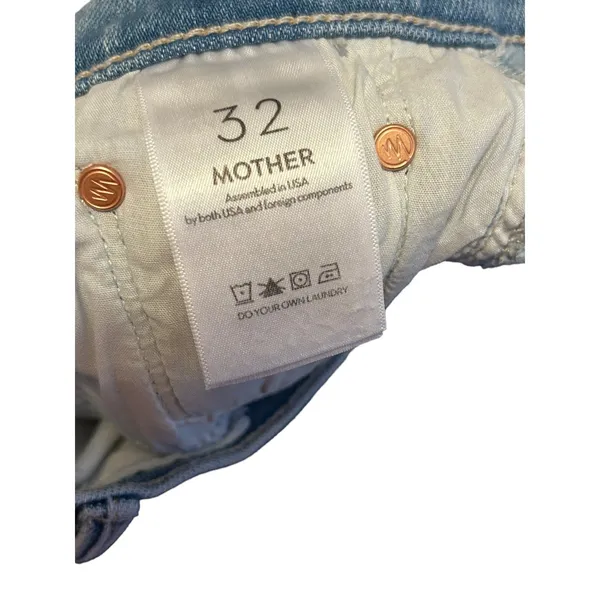 MOTHER The insider Crop Step Frey Limited Edition Wash 1157-1008 Size 32 - Image 10