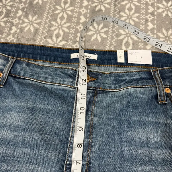 NWT Stitch Fix Sts Blue Molly High Rise Short Style ES3128GA1 Blue Size 37/24‎ - Image 10