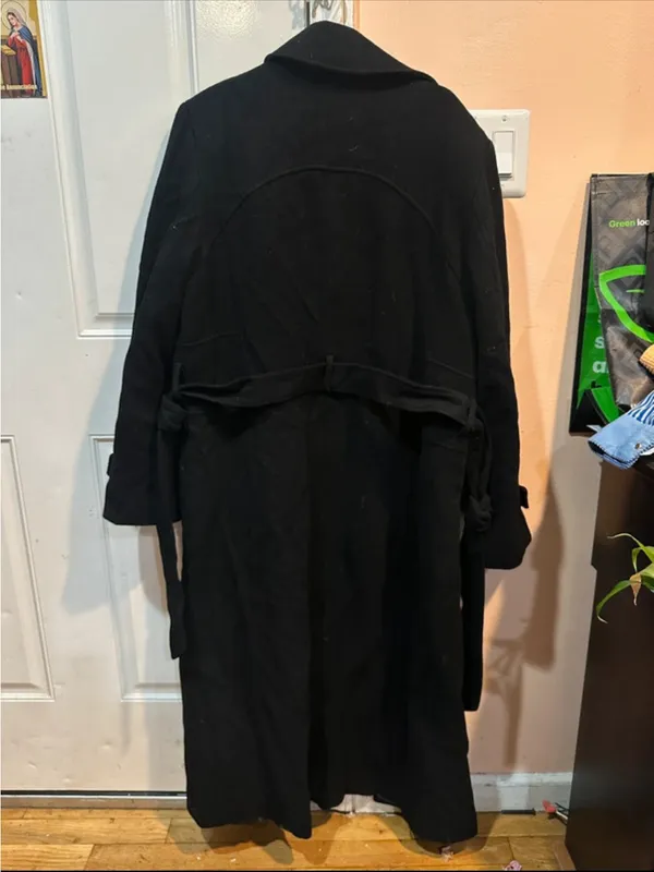 Jones New York Black Wool Blend Coat - Image 5