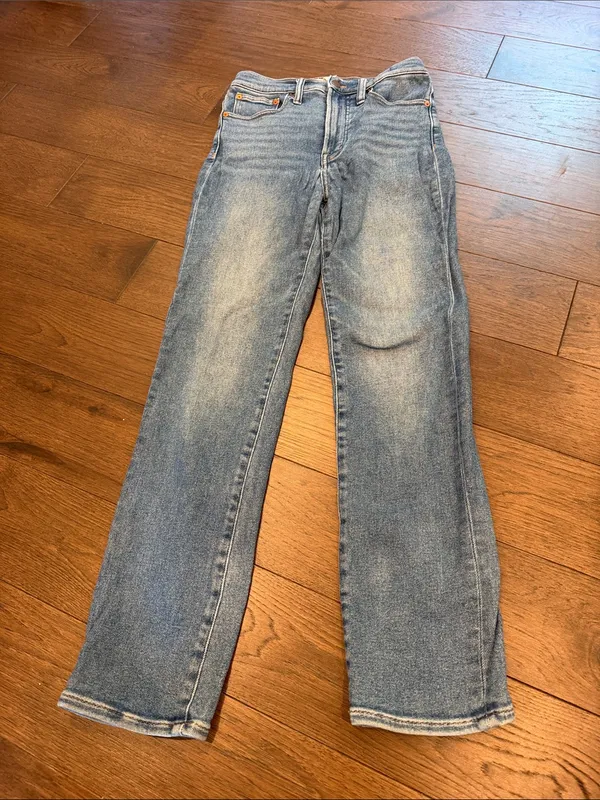 Madewell The Perfect Vintage Straight Jeans Size 26 - C36-206 - Image 6