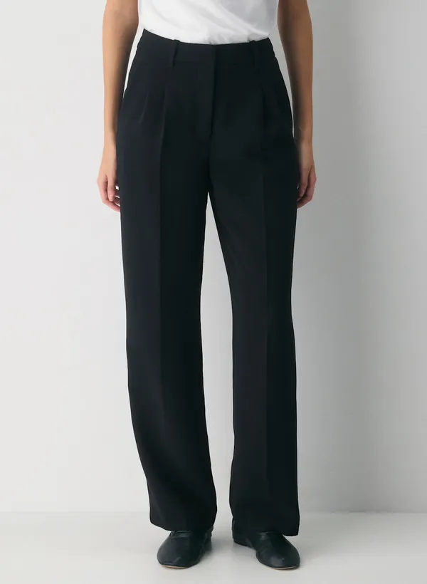 Black Aritzia Effortless Pants - Image 3