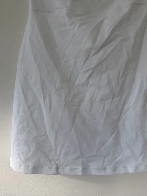 Aritzia Wilfred Free LIFE Whistle Dress in White Size Large Preppy Tennis Prep - Image 13