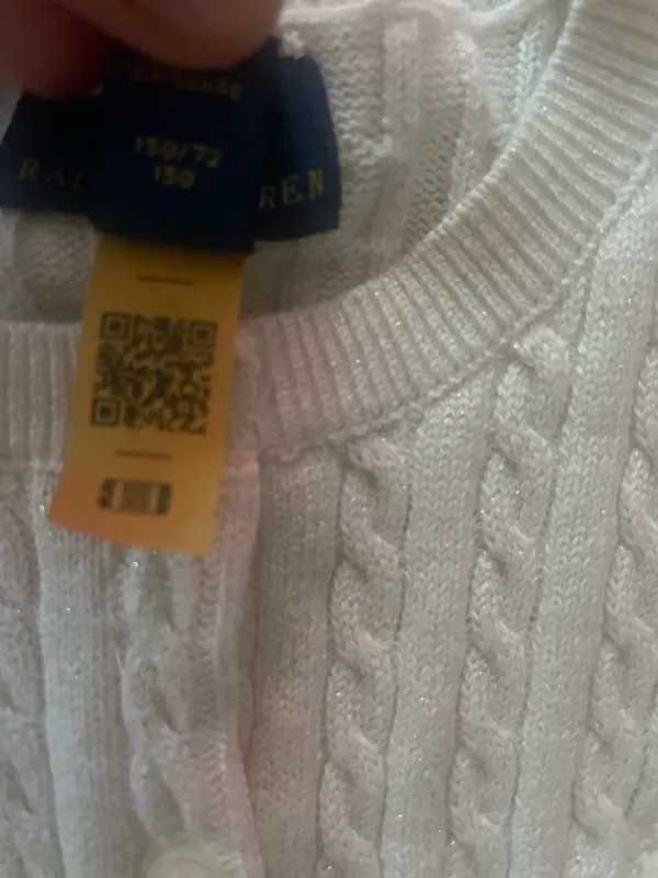 Girls Polo Cardigan ( 12-14 Large) - Image 4
