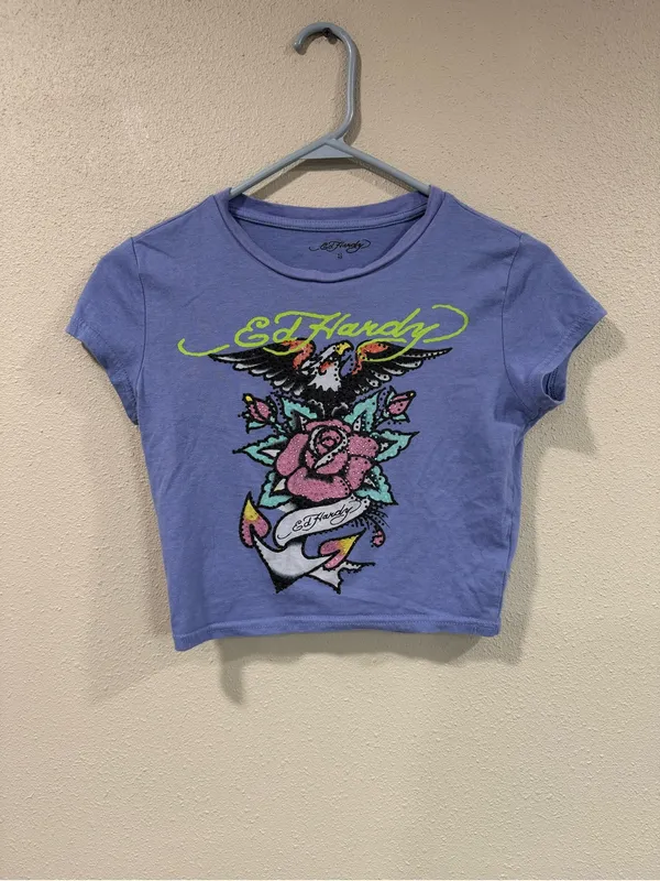 Ed Hardy Y2K Crop Top - Image 2