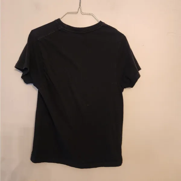 Nirvana black black band smiley face t-shirt size womens small - Image 2