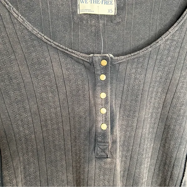 NWT We The Free - Free People Hope Henley Top extra small - Image 3