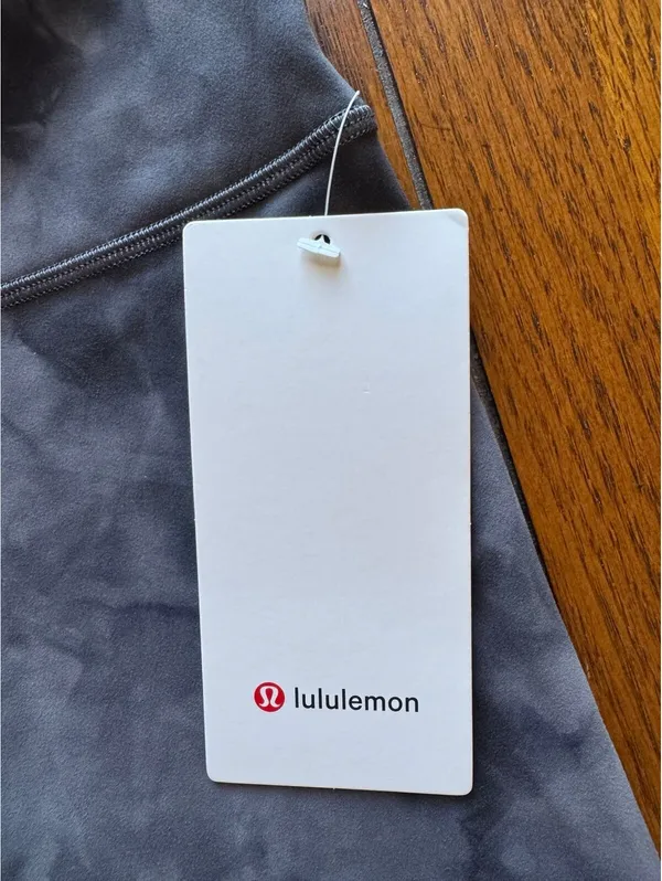 Lululemon Wunder Train High Rise 25” Diamond Dye Graphite Grey Size 6 NWT - Image 5