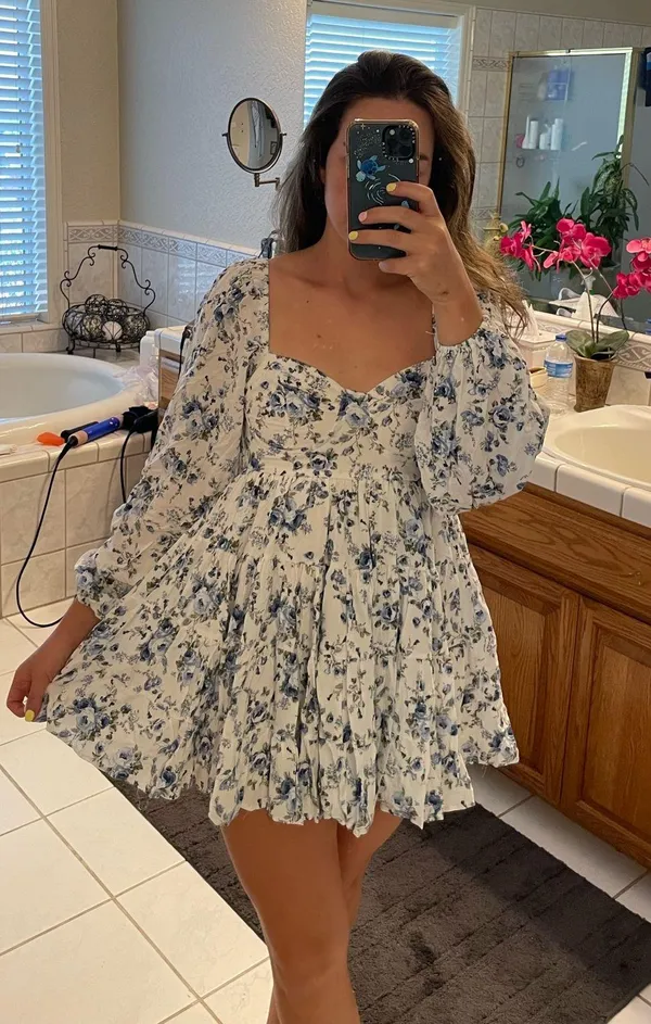 Altard state floral mini dress - Image 2