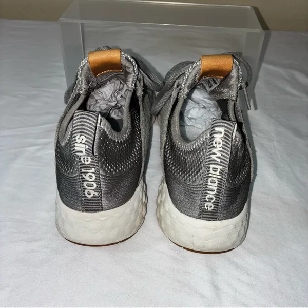 Size:8 New Balance Gray and Tan Women's Sneakers - Image 4