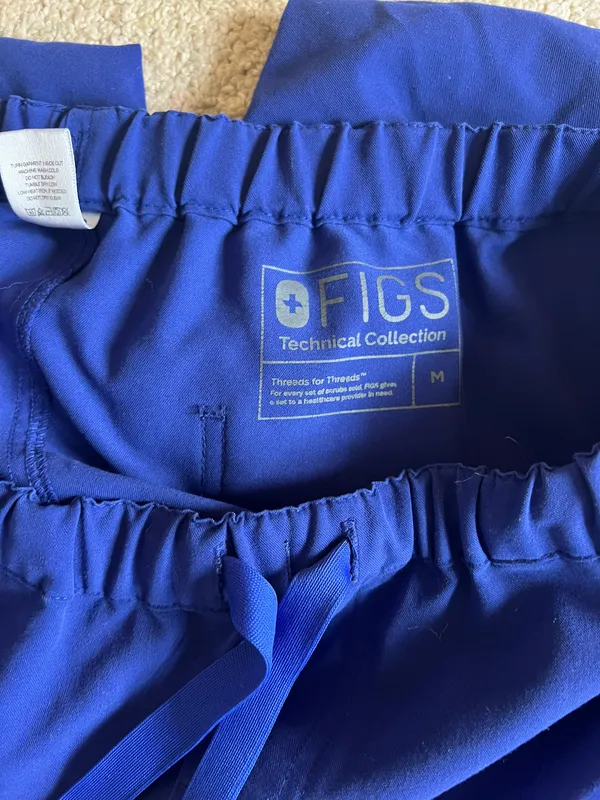 FIGS Scrub Blue Pants - Image 3