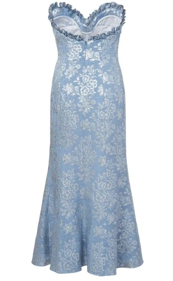 Markarian Odelina Brocade Midi Dress NWT - Image 7