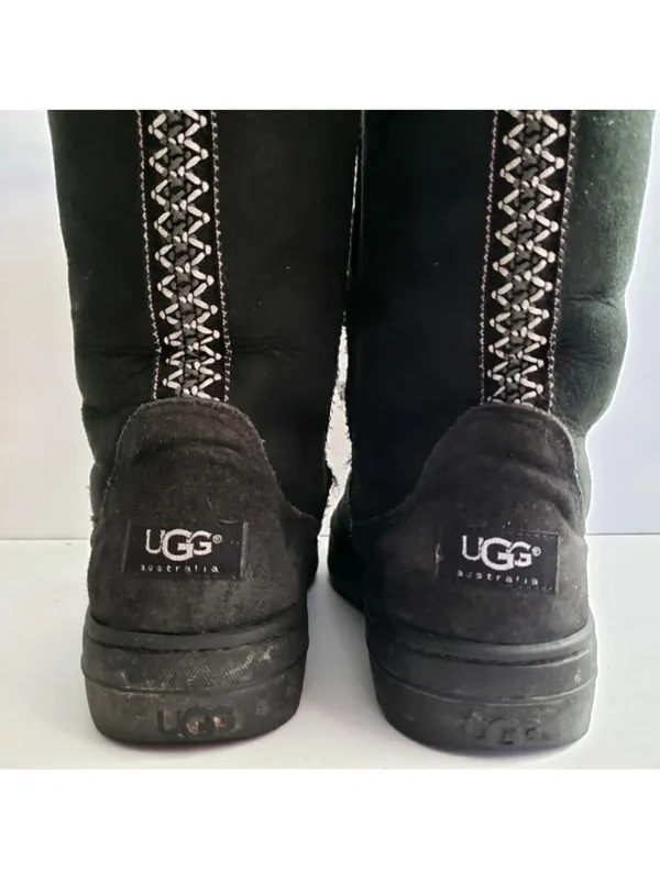 $295 UGG Ultra Tall Revival Tasman Braid Boots, size 9 - Image 8