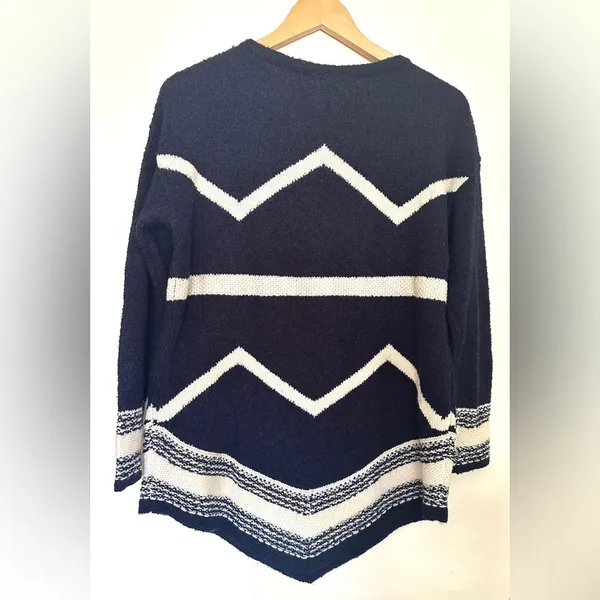 Ralph Lauren Wool‎ Tunic | Sweater | Ss XS | Southwestern Chevron Blanket New - Image 9