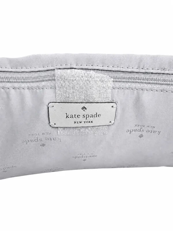 Kate Spade NWT Kitt New York Large Tote Nylon Nimbus Grey - Image 5