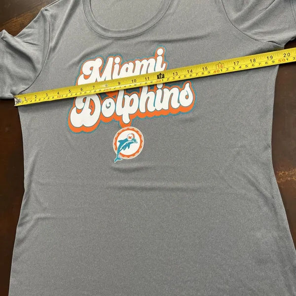 New Era Licensed NFL Team Apparel Miami Dolphins Tee Sportswear T-shirt Football - Image 7