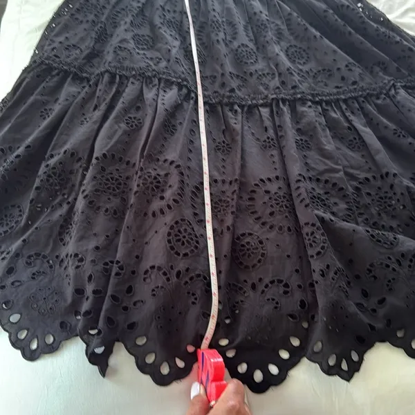 Zara crocheted dress size small - Image 6