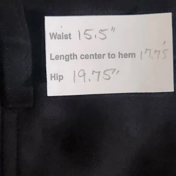 Philosophy Faux Suede Black Mini Skirt Size 12 Black Mini Skirt - Image 2