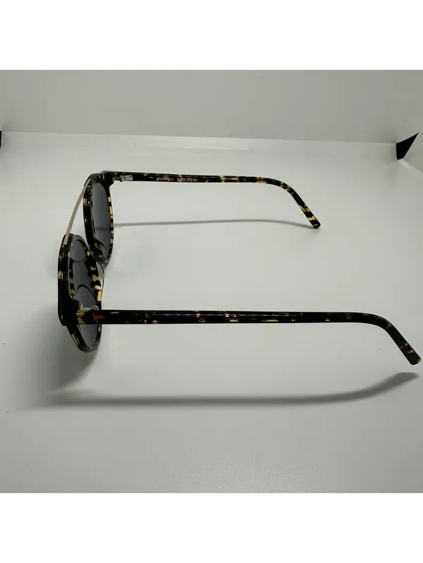 Warby Parker Cooper Tortoise Frame Sunglasses with Dark Lenses - Image 4