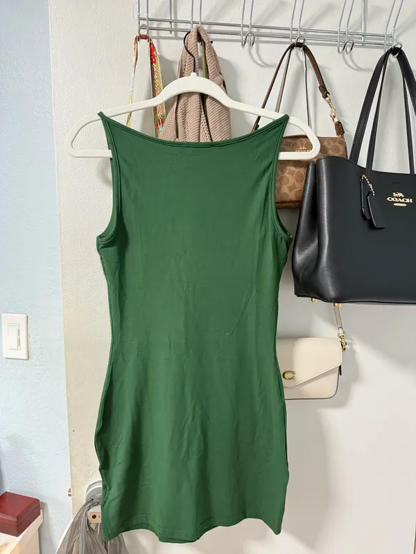 Emerald Green Dress Size XS - Image 3