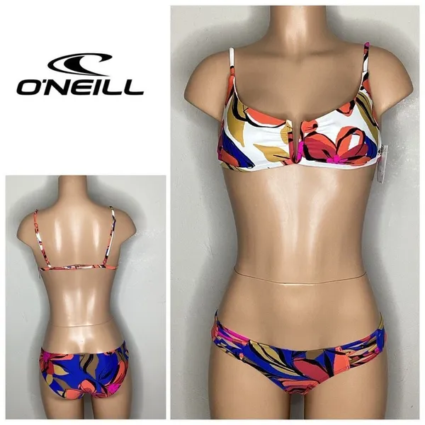 New. O’Neill floral bikini. M-top/S-bottom. Retails $129 - Image 2