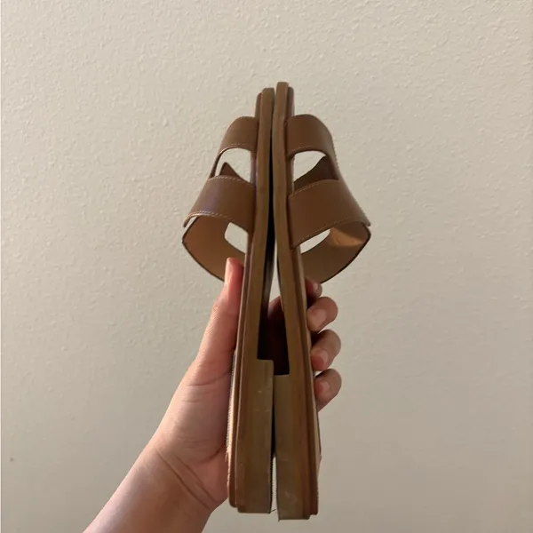 Steve Madden Hadyn Cognac Leather Sandals - Image 5
