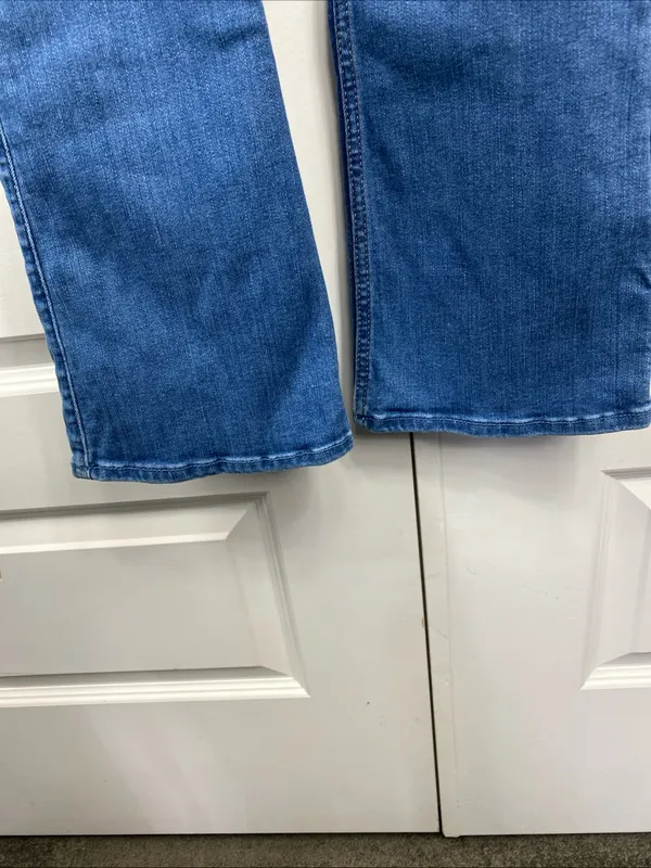 Hollister Low-Rise Bootcut Jeans Womens 0R 24x32 Medium Wash Soft Stretch Denim - Image 6