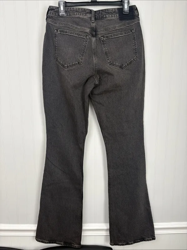 New Abercrombie & Fitch Curve Love Mid Rise Bootcut Jeans Women Size 28 Long - Image 2