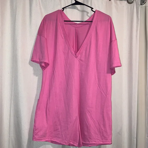 Short Sleeve Romper - Image 5