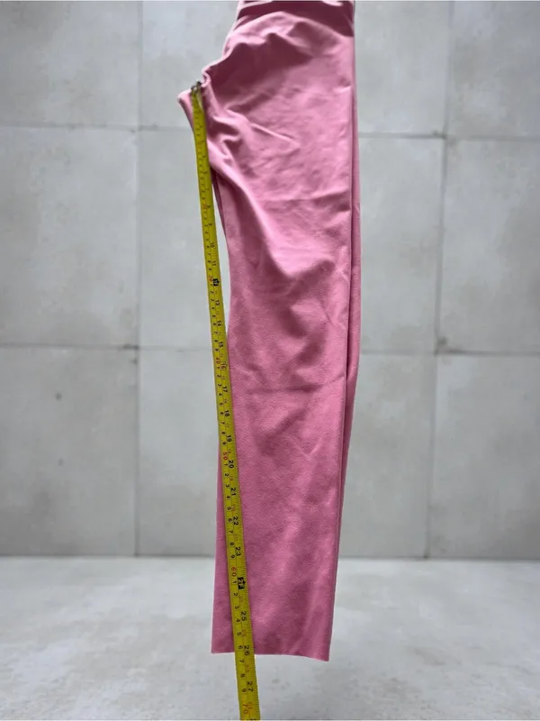 Pink Active Victoria's Secret Cinched Front High Waisted Leggings Rose Small‎ - Image 6