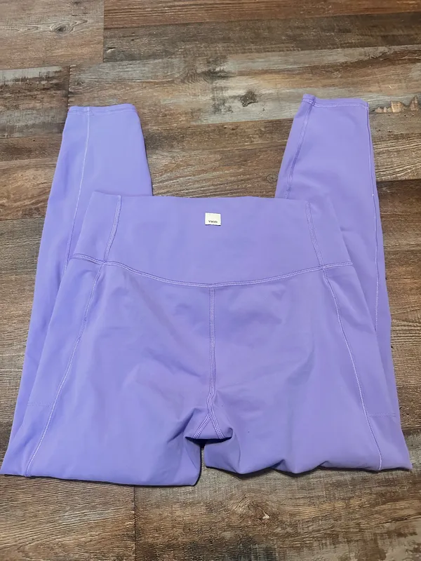 Vuori Purple Leggings With Pockets - Image 2
