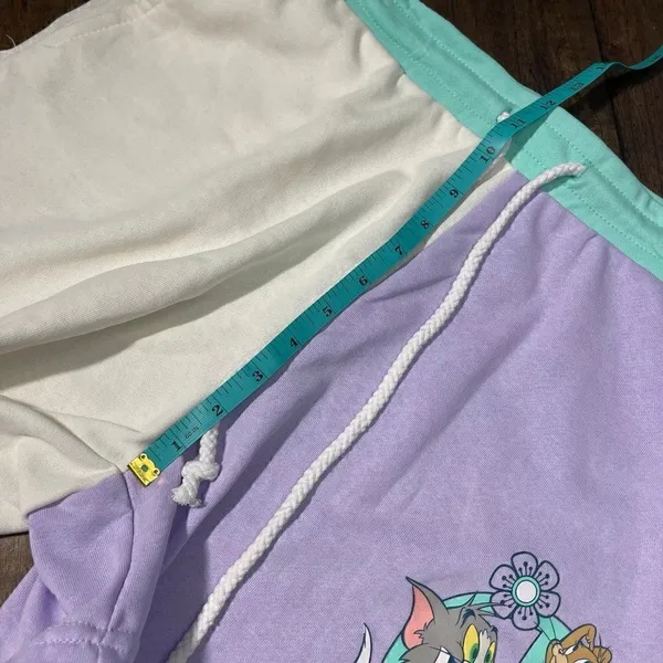 Tom Jerry Women's Colorblock Basketball Short - Image 9