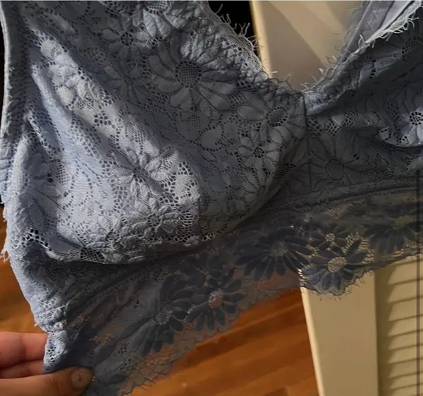 Aerie Lace Blue Bralette - Image 2