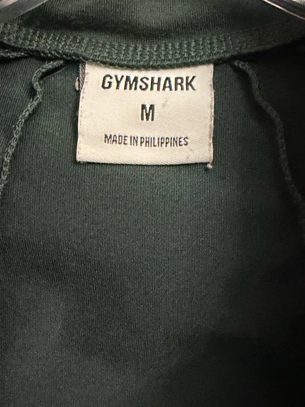 Gymshark Women's Forest Green Full-Zip Training Jacket - Image 4
