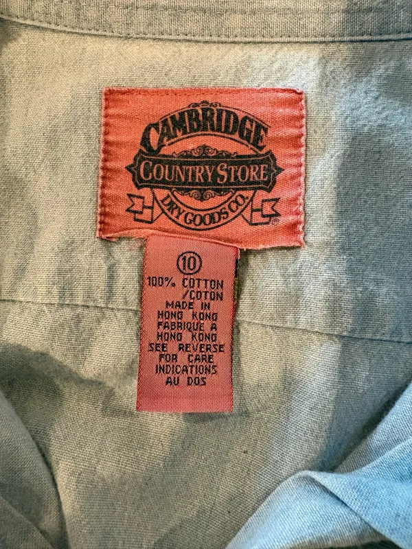 Sleeveless 4th of July denim top - Image 4