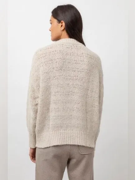 NWT Rails Reagan Chunky Sweater in Oat Small - Image 2
