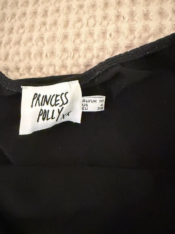 Princess Polly Off The Shoulder Halter Top - Image 2